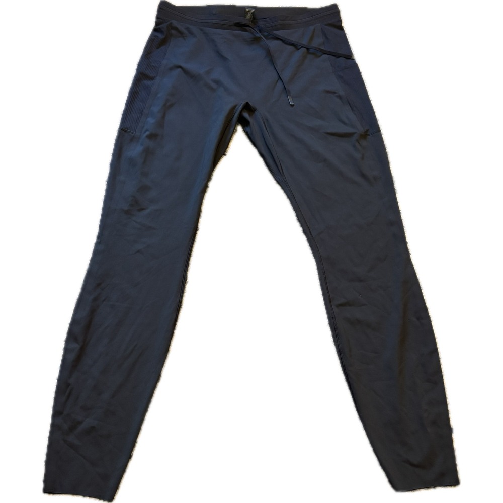 Lululemon Mens Surge Hybrid Pant Black Tapered Running Joggers LM7BDWS Size L